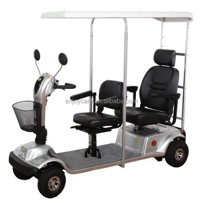 China Double Seats Golf Carts With Roof 1950 x 660 x 1250mm for sale