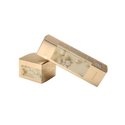 China Recycled Materials Free Design Custom Luxury Cosmetics Creams Mask Packaging Box Customized Makeup Lipstick Coated Paper Small Size Shipping Box for sale