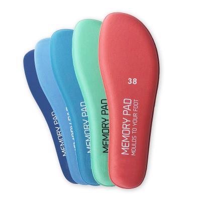 China Shock Absorption Super Soft Relieve Breathability Sweat Absorption Memory Foam Insole For Shoes for sale