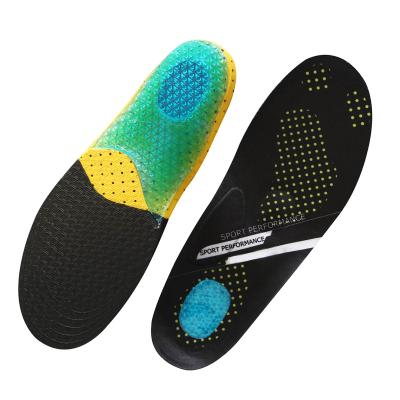 China Wholesale EVA Sport Insoles Breathable Lightweight Arch Support Insoles Shock Absorption Insole Gel Shoe Protection for sale