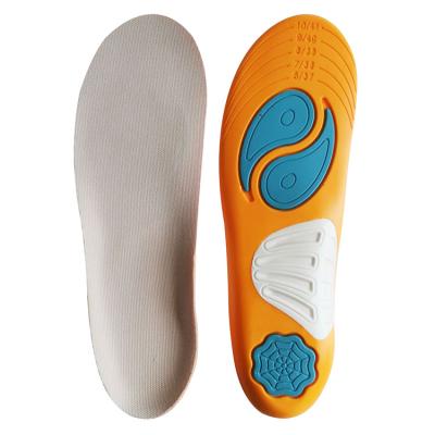 China Shock Absorption OEM Supplier Anti Puncture Arch Support Massage PU Foam Integral Soft Insole for sale