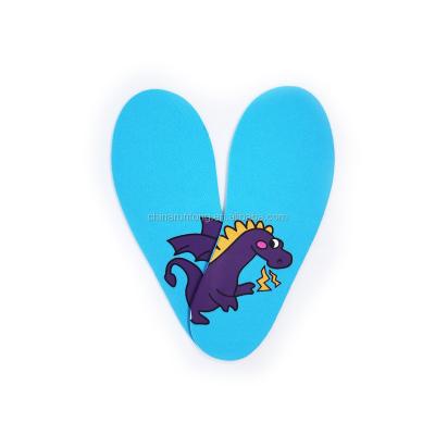 China Kids Shoes Beautiful Dragon Pattern Printing Designs Children Foam Insoles for sale