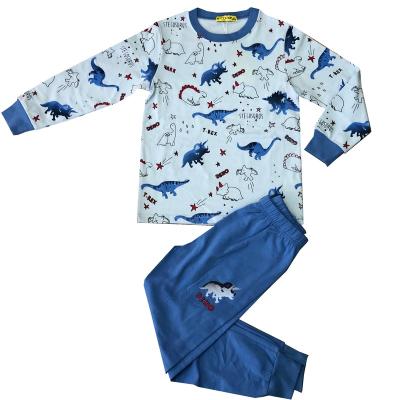 China Summer Children's Breathable Pajamas Sets Boys Sleepwear Baby Boy Clothes Cartoon Pajamas Kids Pijamas Cotton Nightgowns for sale