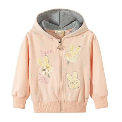 China Zipper Baby Kids Sweatshirt - Hooded With Zipper Girl's Sweatshirt Autumn Children's Sweatshirt for sale