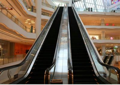 Chine Le délié extérieur d'escalator a fini la vitesse simple 0.5m/s de couverture d'acier inoxydable à vendre