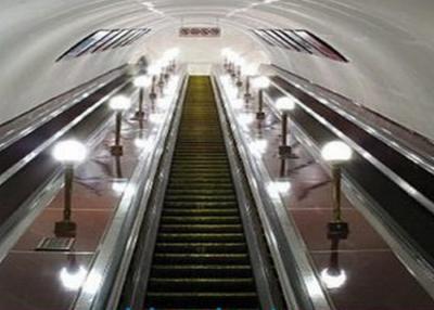 China 1000mm Breiten-Hochleistungsrolltreppen-Beleuchtung von Schrittfreigaben, Passagier-Rolltreppe zu verkaufen