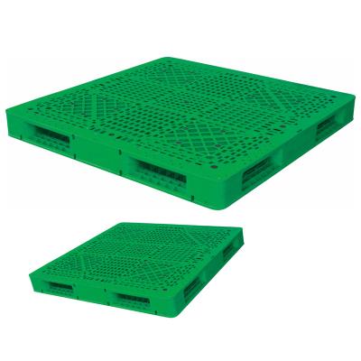 China Double Faced Cheap Heavy Duty Plastic Pallet 1200x1000 HDPE Price Plastic_pallet_supplier for sale