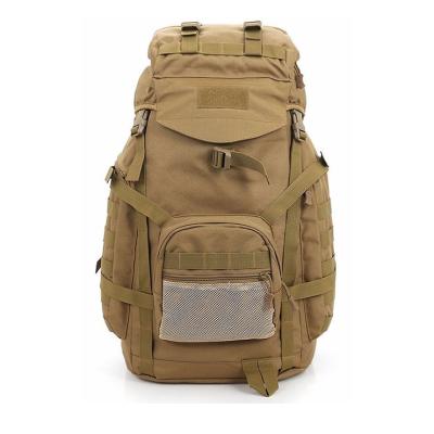 China Export 60L Outdoor Multifunctional Hiking Climbing Military Tactical Backpack Cheap Heavy Duty Waterproof for sale