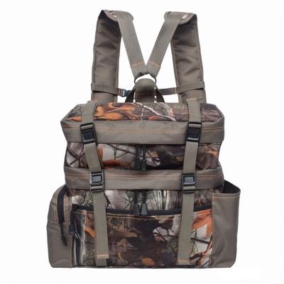 China Outdoor Sports Anti-theft Heavy Duty Camping Climbing Hiking 600D Oxford Camouflage Tactical Military Backpack for sale