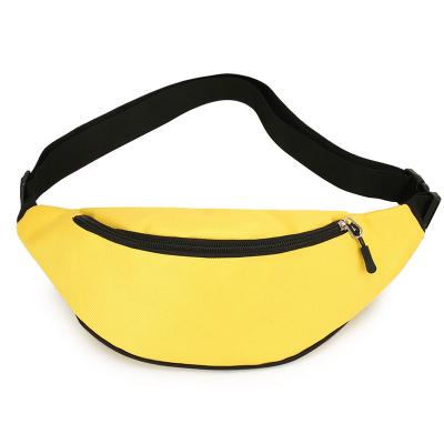 China Wholesale Anti-theft Nylon Waist Bag Zipper Empty Chest Pack Running Riding Sports Fanny Pack With Custom Logo for sale