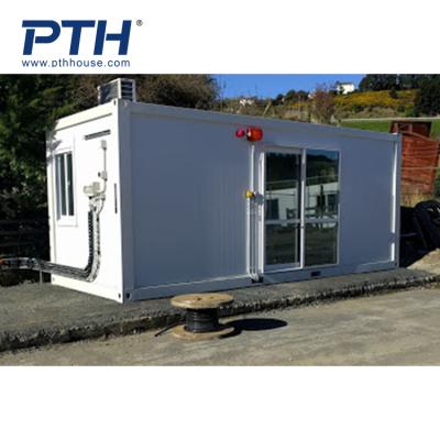 China Modern Best Selling 20ft Tiny Glass Container Prefab House for sale