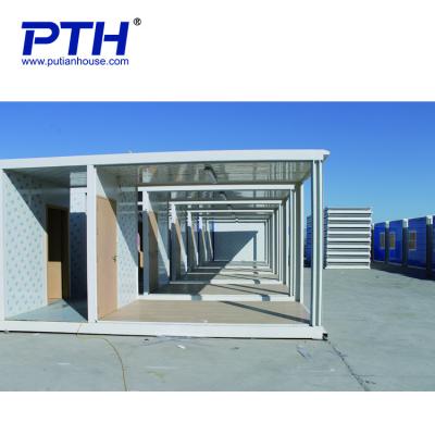 China Parking Lot ISO CE Standard Size Stackable Modern Prefab Container House for sale