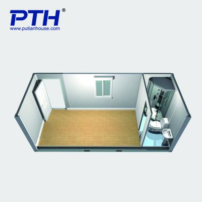 China Low Cost Modern Modular Prefab Portable Extended Foldable Houseeasy Assembled 20ft Office Container House for sale