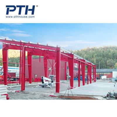 China Modern Prefab Steel Structure Large Span Metal Frame Sustainable Building High Quality Warehouse for sale