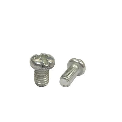 China Nickel Plating Precision Round Hard Cross Around Main Machine Screw for sale