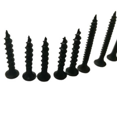 China High Strength Carbon Steel Drywall Screw Head Countersunk Black Phosphor 0.35mm DIN18182-2 for sale