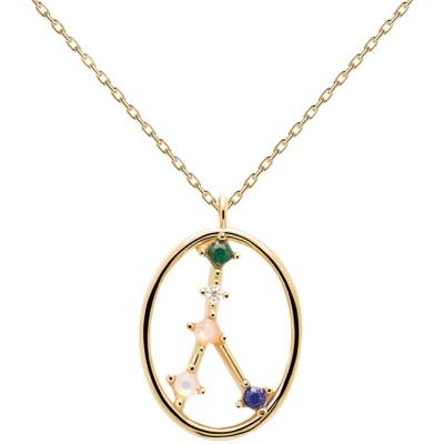 China European and American Sensitive Zircon Zodiac Necklace Women Jewelry FASHIONABLE Pendant Necklace for sale