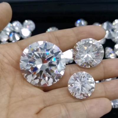 China Game or Real Fire Moissanite Factory Made Diamond Discount Price Per Carat Color Moissanite with Certificate for Jewelry Making for sale