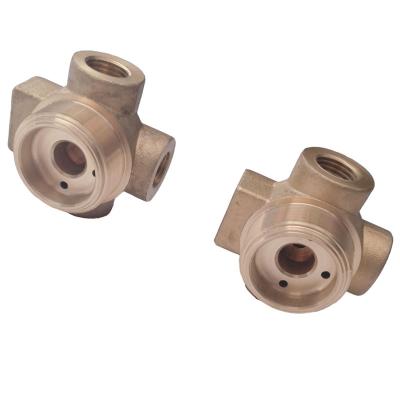 China Precision Aluminum Brass Machining Customized Brass Fabrication CNC Machining Spare Parts for sale