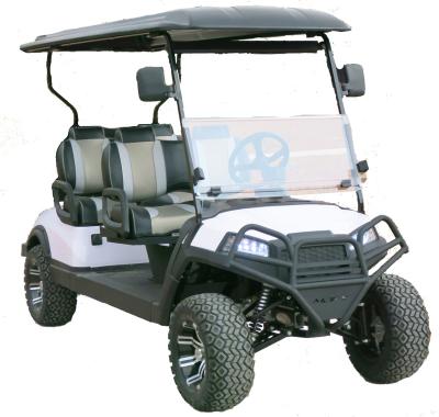 China New Design Good Quality 4 Wheels 23*10.5-14 Seats Electric Golf Cart for sale