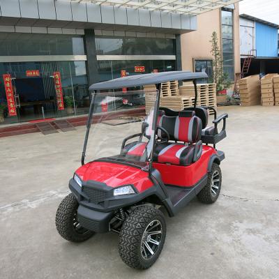 China 48V 2+2 Seat Golf Cart With 23*10.5-14 AC Motor for sale