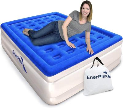 China Inflatable Foldable High Quality Waterproof Travel Air Bed Convenient Non-Slip Mattress for sale