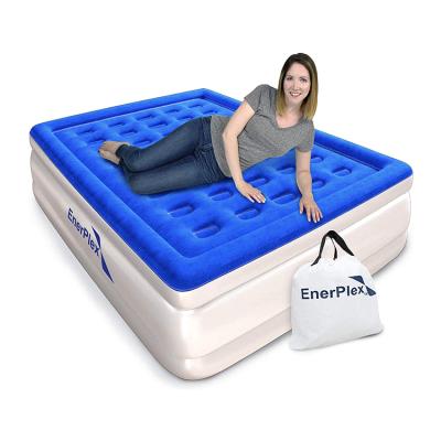 China Wholesale Price Foldable High Quality Soft Custom Comfortable Air Bed Inflatable Mattress For Sale for sale