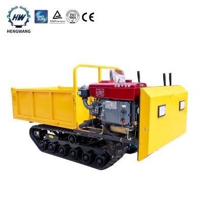 China High Hp Hydraulic Transport Truck Small Dump Terrain Crawler Dump Truck Complex Crawler Dumper for sale