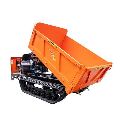 China Medium Hydraulic Dump Crawler Dump Truck Slope Crawler Transport Truck Crawler Haul Truck For Farm for sale