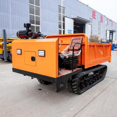 China Hydraulic Dump Made In China All Terrain Hydraulic Dump Truck 4 Ton Dump Truck Hydraulic Crawler Carrier for sale