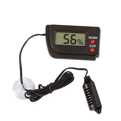 China Sale Digital Reptile Hygrometer Humidity Monitor Multimeter Probe Reptile Fence Indoor Mini Greenhouse House for sale