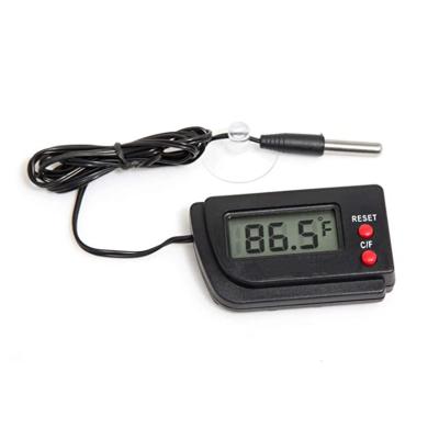 China Mini Home LCD Monitors White Digital Indoor Temperature Instruments Meter Sensor Probe Aquarium Incubator for sale