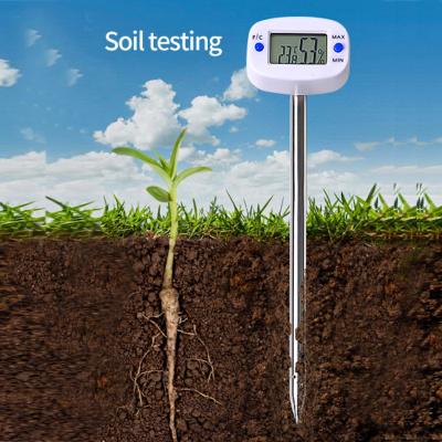 China Mini Soil Test Meter Soil Garden Lawn Moisture Tester Temperature And Humidity Meters LCD Display Digital Thermometer Hygrometer for sale