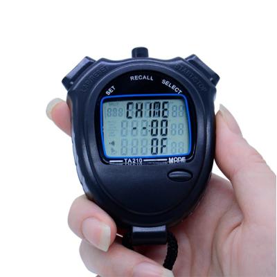 China Multifunctional Electronic Sports Fields LCD Display Large 12/24 Hour Date Time And Alarm Digital Sports Stopwatch Timer for sale