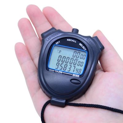 China Sale LCD Countdown Timer Watches Professional Handheld Digital Chronograph Timer Counter Sports Stopwatch for sale