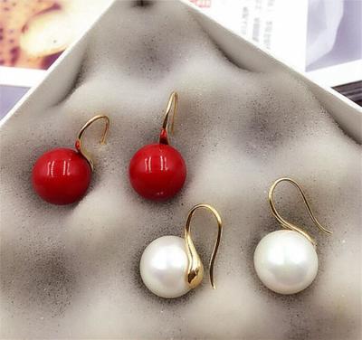 China hot vintage fashion s925 mabe pearl pendant and stud earring sale set with long freshwater pearl shell for sale