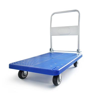 China China Manufacturer Durable Motorized Warehouse Trolley Platform Hand Truck for sale