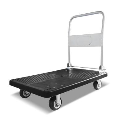 China Easy Mobile Plant 900 Kg Heavy Platform Foldable Trolley for sale