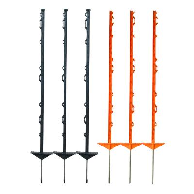 China The Reinforced Double Easily Assembled Pedal Electric Fence Post Pure Durable Anti-UV PP for sale