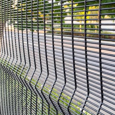 China Easily Assembled Super Mesh Anti Climb 358 Barrier Made Of High Security Clearvu Steel From South Africa for sale