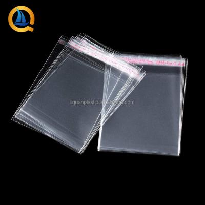 China Custom small size opp clear plastic bags moisture proof with self adhesive zipper poly bag for sale