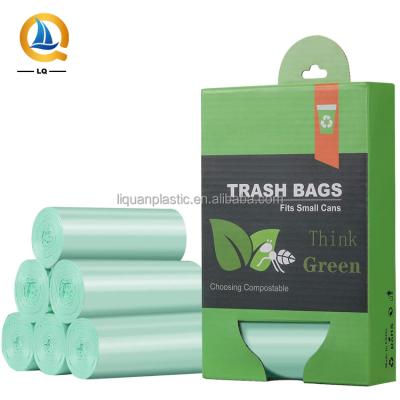 China Customized Biodegradable Private Label Garbage Bags Biodegradable Disposable Plastic Waste Bag for sale