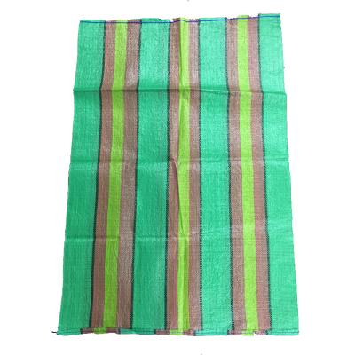 China High Quality Multicolor Strips PP Woven Polypropylene Virgin Material Bag Recyclable for sale