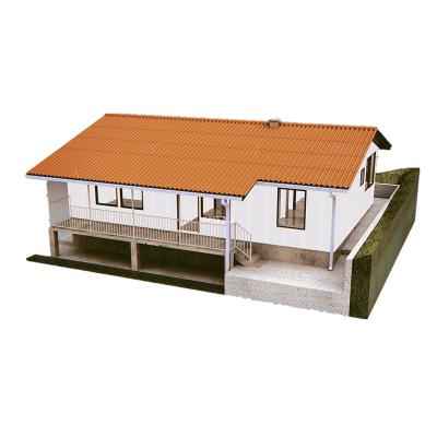 China High Strength Sheet Roofing Economic Portable House Prefab Assembled Steel Frame Building for sale