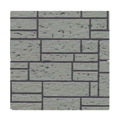 China Wall Claddind Fiber Cement Wall Cladding With Broken Brick Pattern for sale