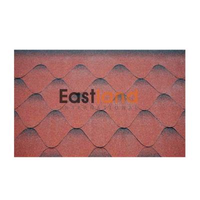 China Luxury Self Adhesive Mosaic Asphalt Roof Shingle /Colorful Fiberglass Roof Tile for sale