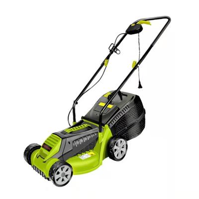 China 4-Stroke Hand Push Electric Lawn Mower With Wheels For Garden for sale