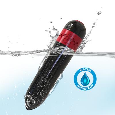 China Hot Selling Waterproof Black Bullet Vibrator Water Resistant Usb Portable Filling Bullet Vibrator for sale