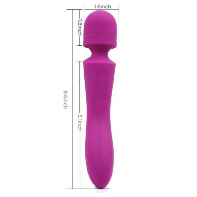 China Heating Function Amazon Hot Selling Silicone Held Products Electric Back Vibrator Mini Massager Neck Leg Foot Knee Clitoris Vibrator Massage for sale