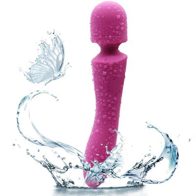 China Best Heating Function Amazon Vibrator Waterproof Wireless Personal Wand Massager Full Body Heating Personal Wand Massager for sale